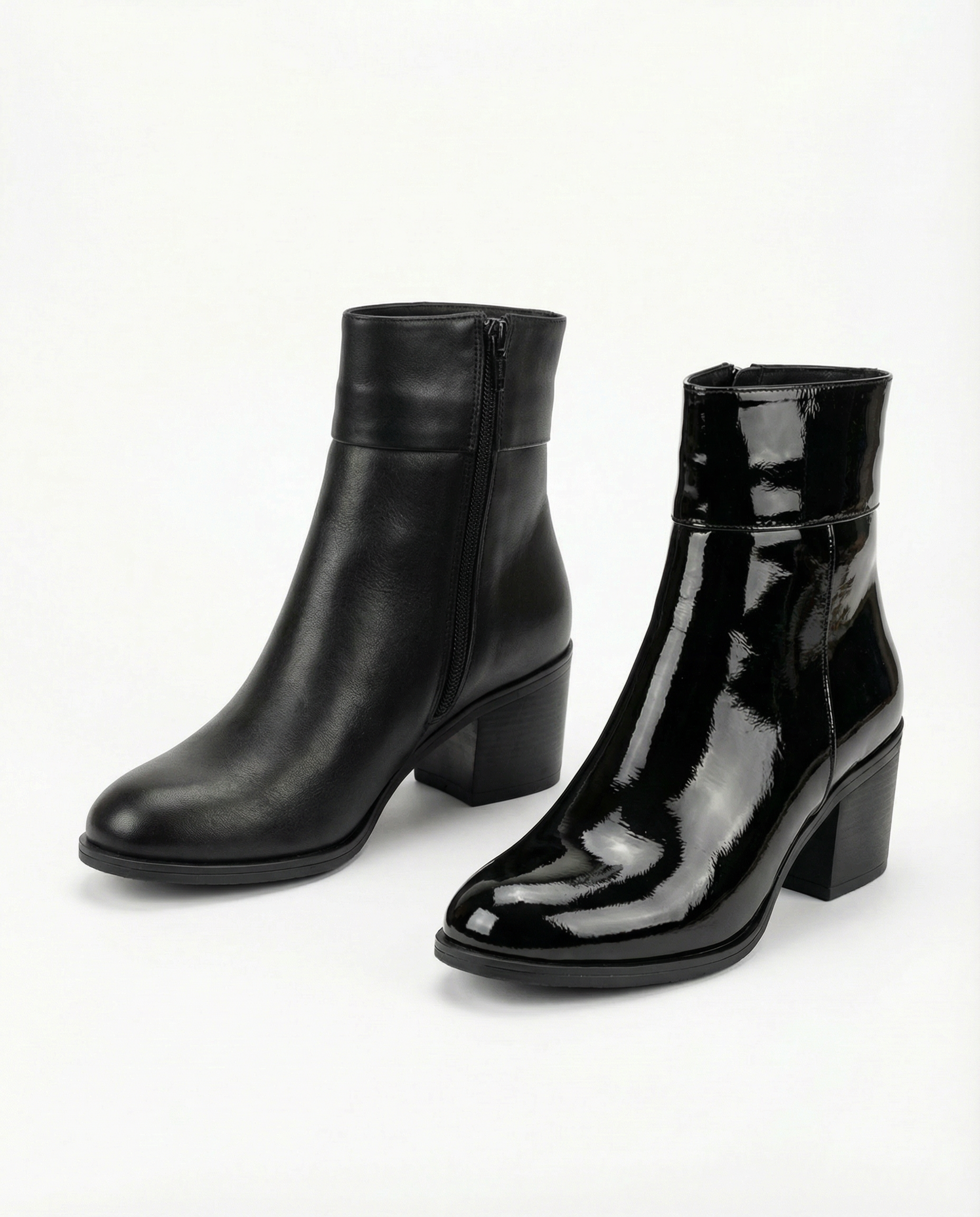 Handgefertigte Premium Leder-Stiefeletten (306)