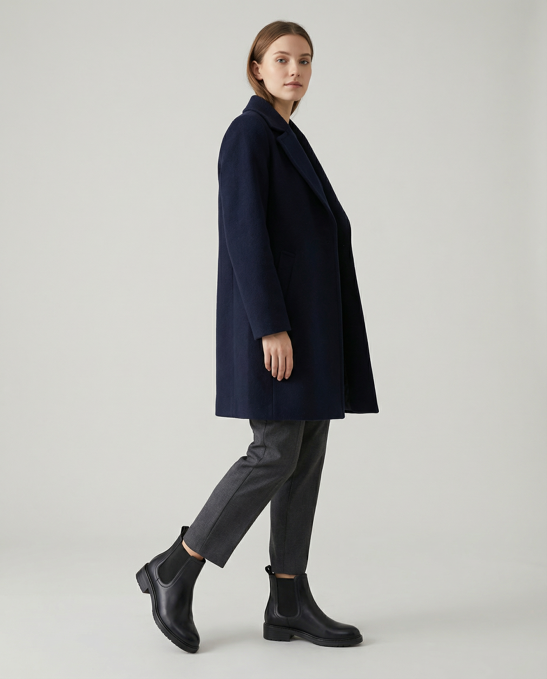 Handgefertigte Chelsea Boots aus Premium-Glattleder  (2325 Glattleder)